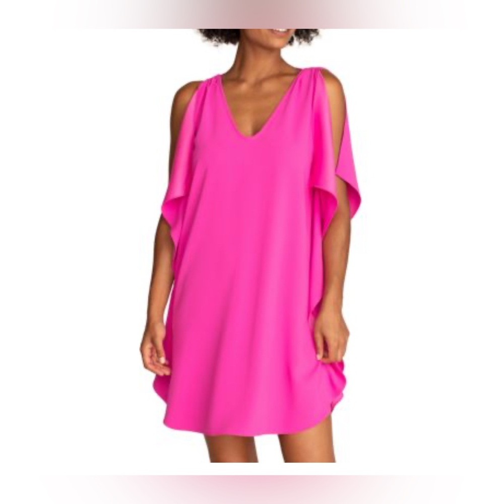 Trina Turk Haipo Fuchsia XL Dress - Picture 11 of 15